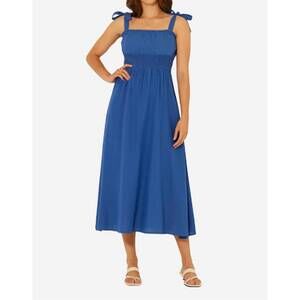 NEW BILA77 women's cadiz dress in daphne blue